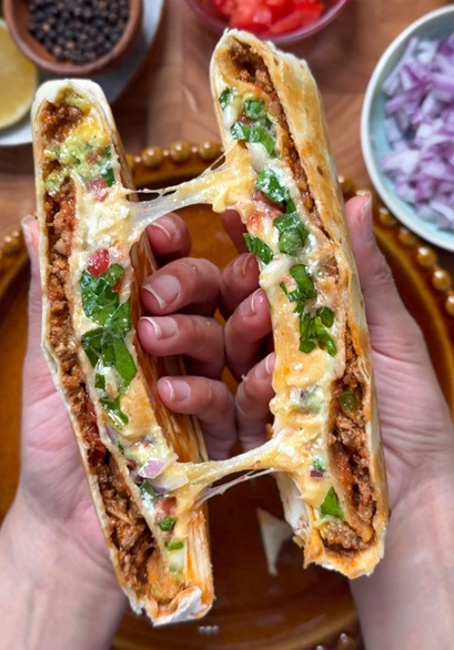 Taco Bell–Style Crunchwrap Supreme