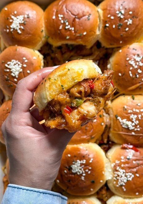 Cheesy Chicken Sliders