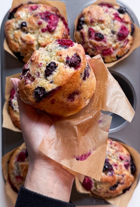 Lemon Berry Muffins